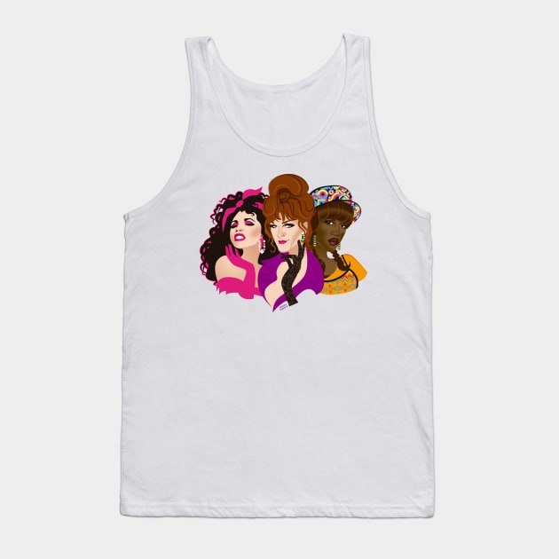 To Wong Foo Tank Top by AlejandroMogolloArt